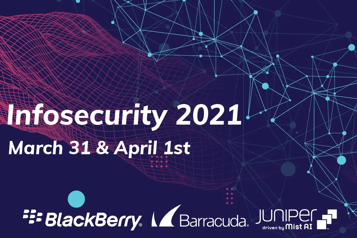 Infosecurity 2021 - online event - 31 maart - 1 april