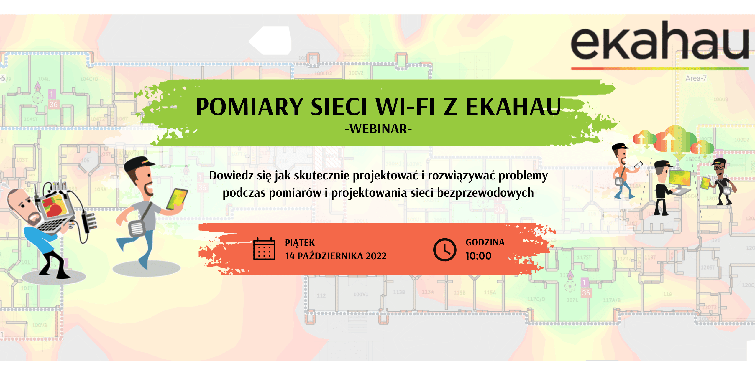 Pomiary sieci Webinar Ekahau