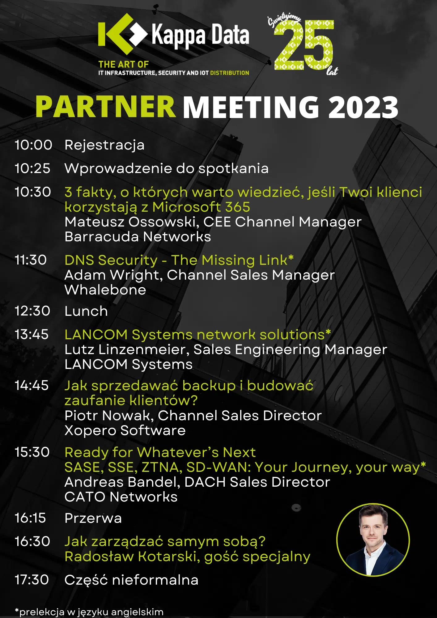 Agenda Partner Meeting