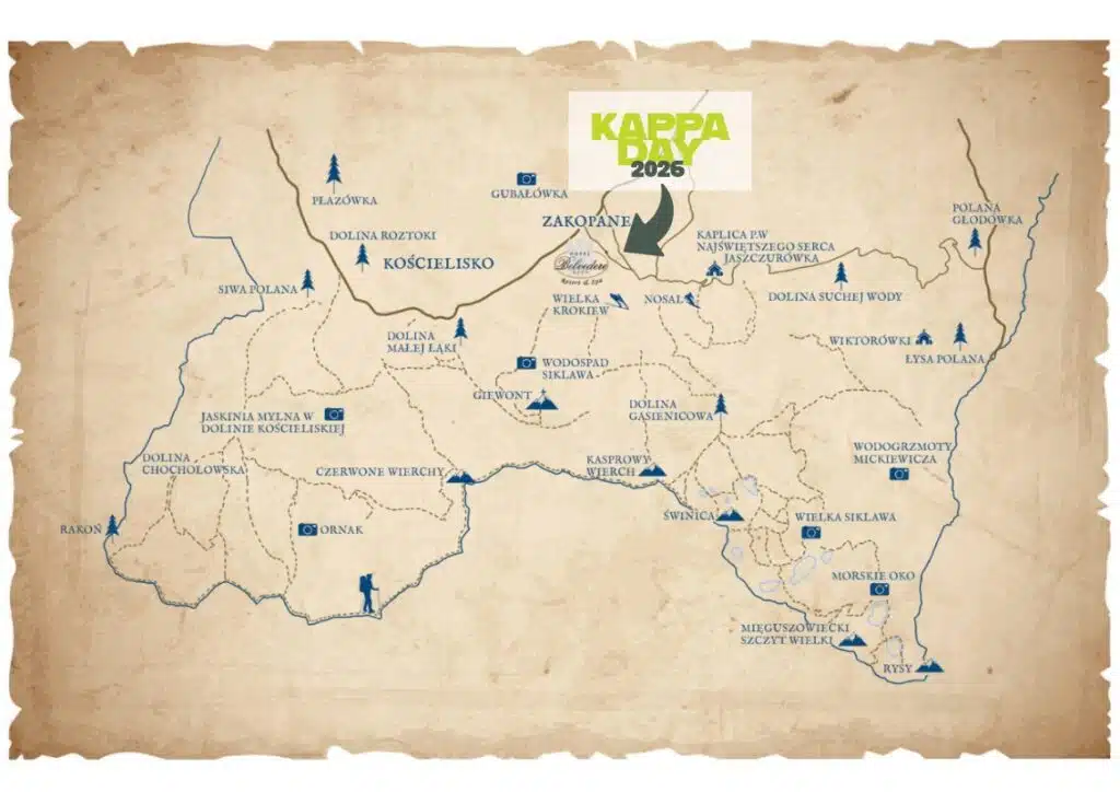 KAPPA DAY ZAKOPANE-MAPA